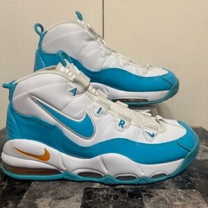 Nike Air Max Uptempo 95 Blue Fury White Size 11 Sneakers Shoes CK0892-100